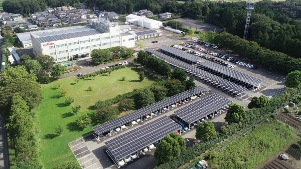 金津村田製作所を100%再生可能エネルギー利用工場に